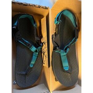 Bedrock Sandals BRAND NEW Cairn 3D Turquoise Mens 13 AND limited edition tote!